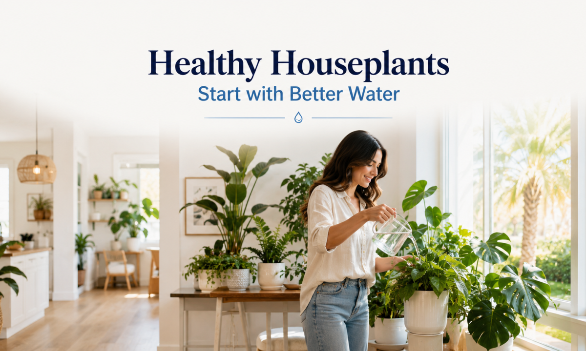 The Impact of Clean Water on Your Houseplants This Summer