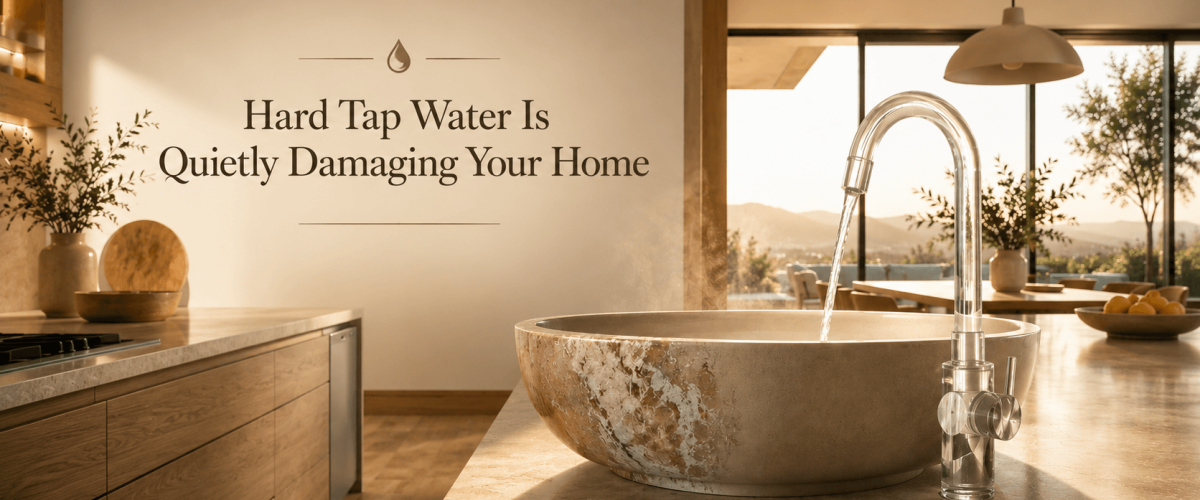The impact of hard tap water on your home
