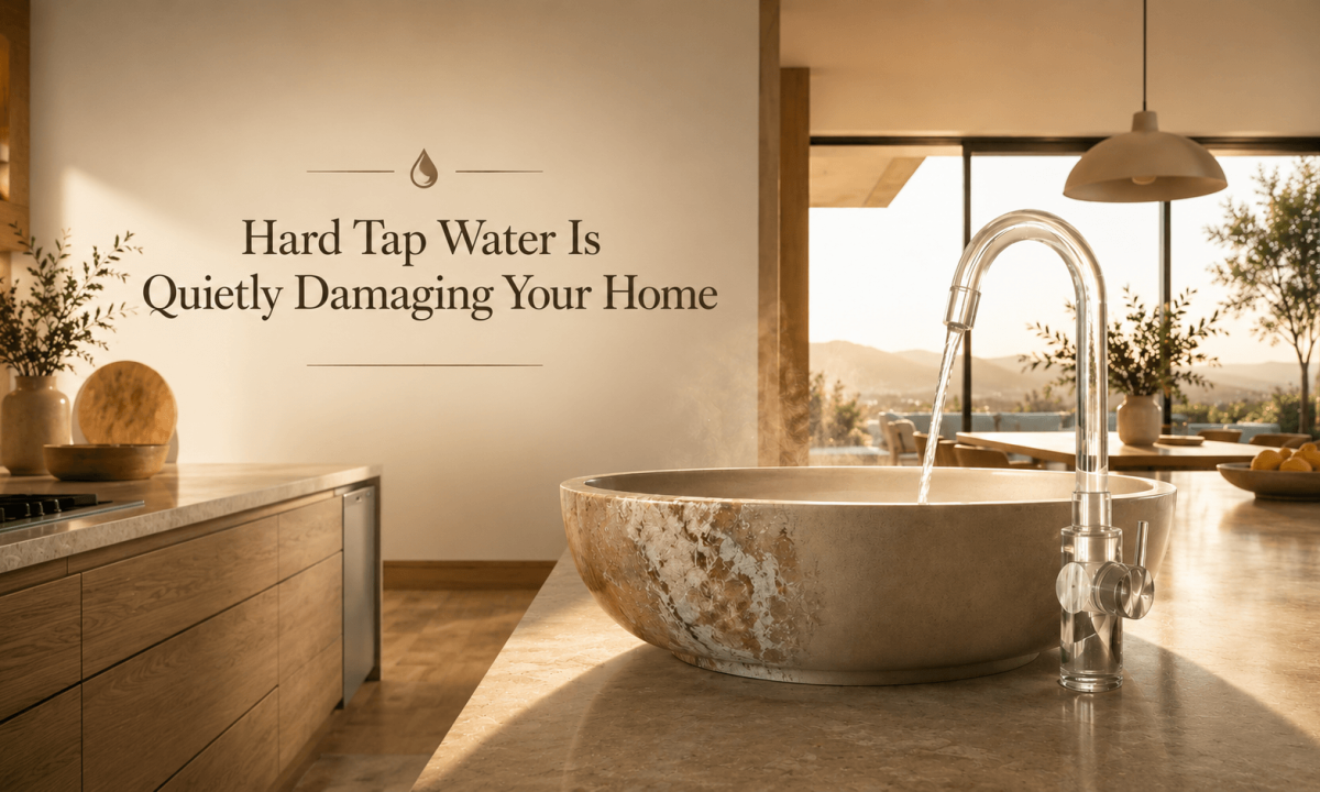 The impact of hard tap water on your home
