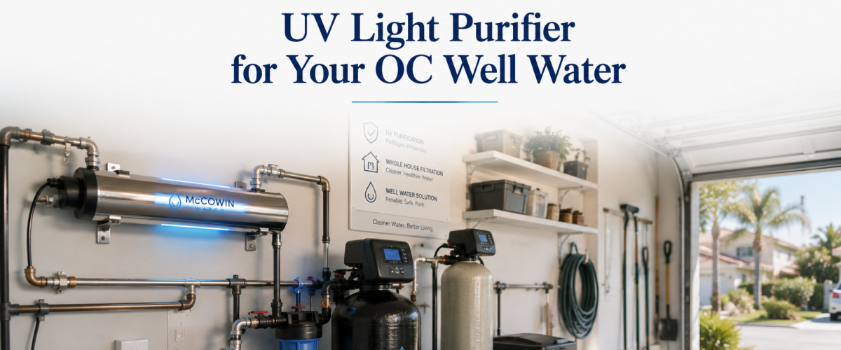UV Water Purifier for Well Water in Orange County