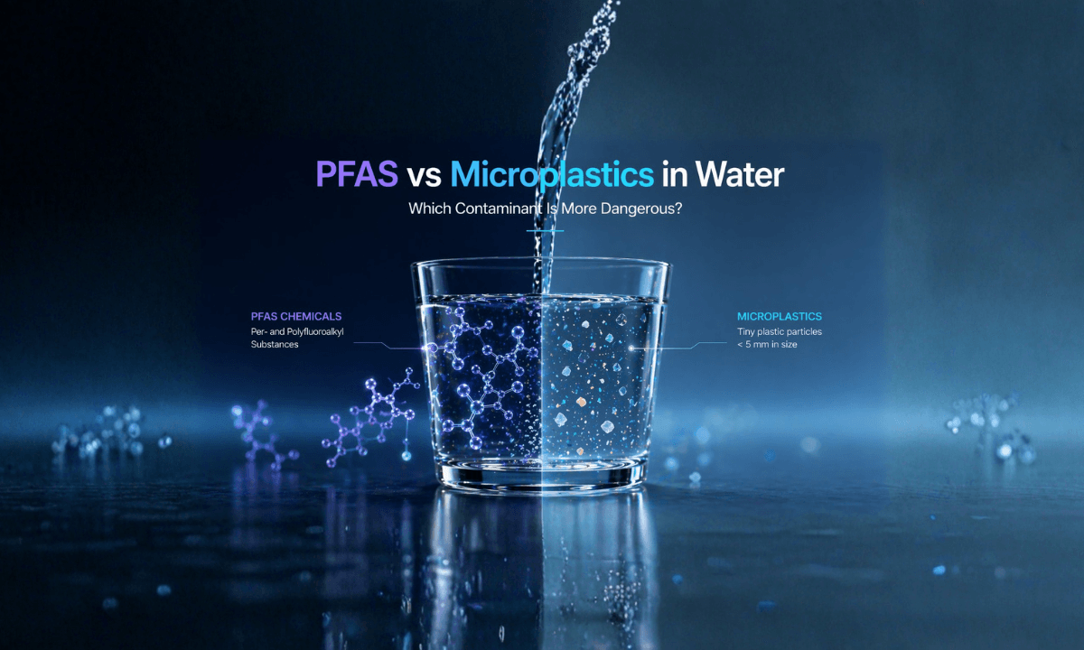 PFAS Vs microplastics
