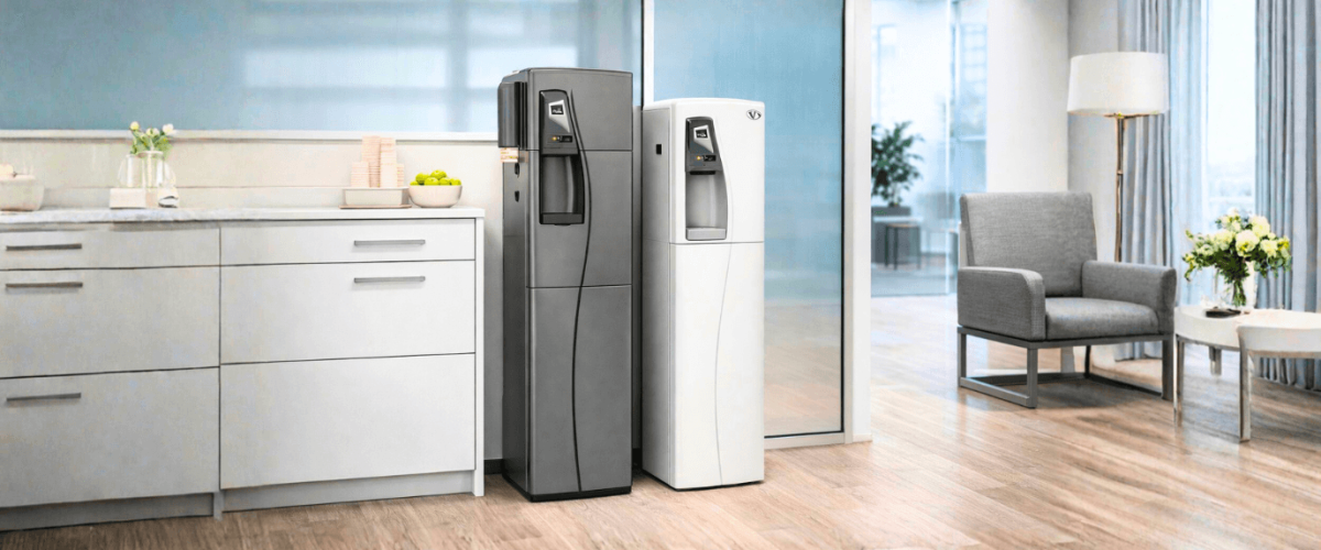 Sleek bottle-less water cooler