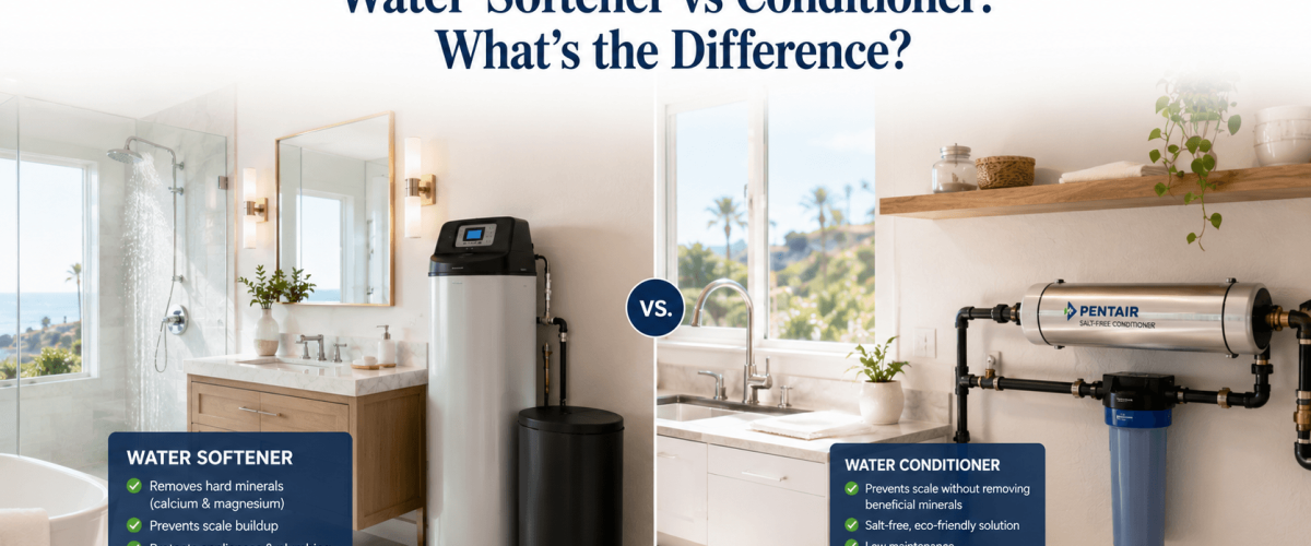 Water Softeners vs Conditioners Orange County