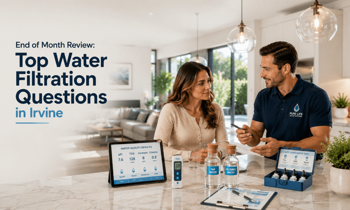 Water filtration consultation