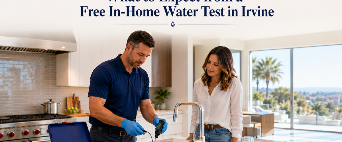 What to Expect from a Free In-Home Water Test in Irvine