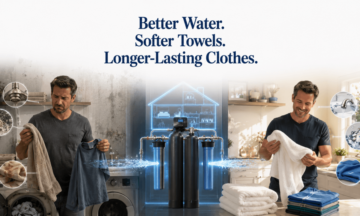 Whole-Home Filtration Improves Your Laundry