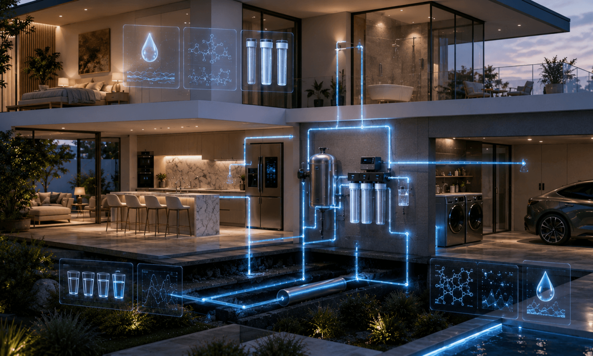 Whole-Home Filtration Visualization
