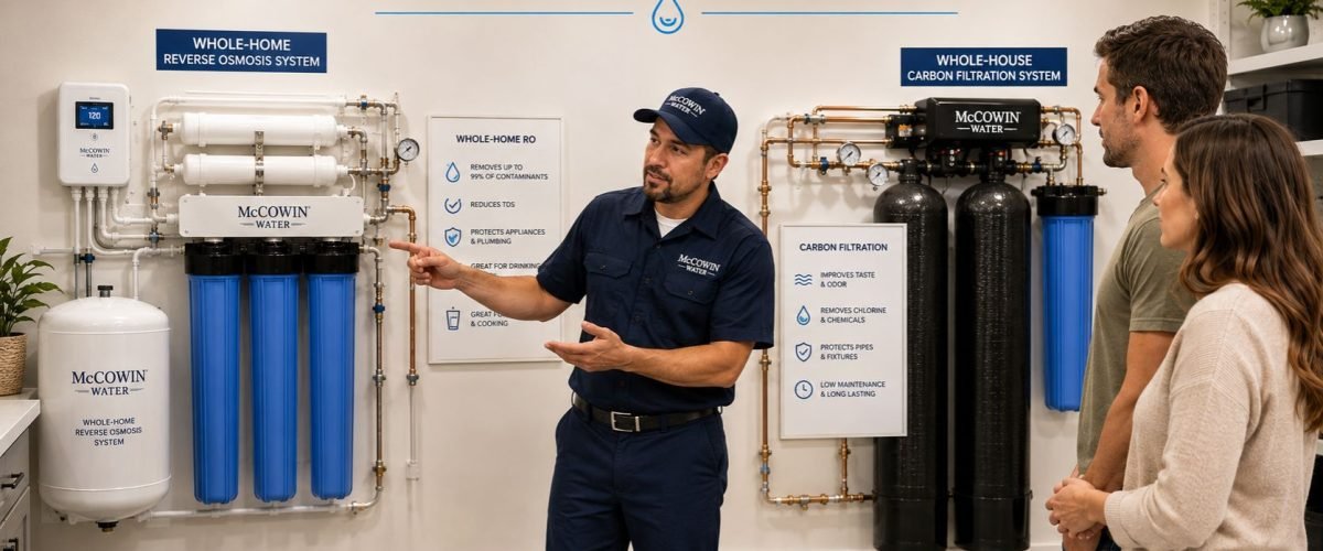 Whole-Home RO vs. Carbon Filters