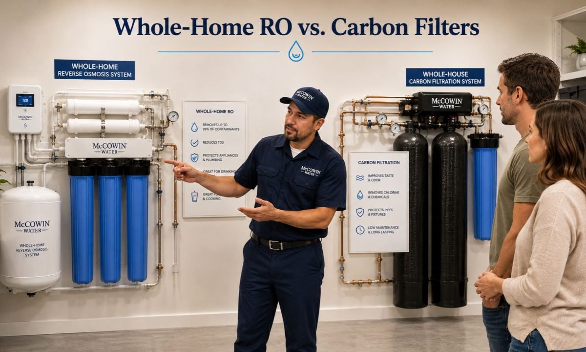 Whole-Home RO vs. Carbon Filters