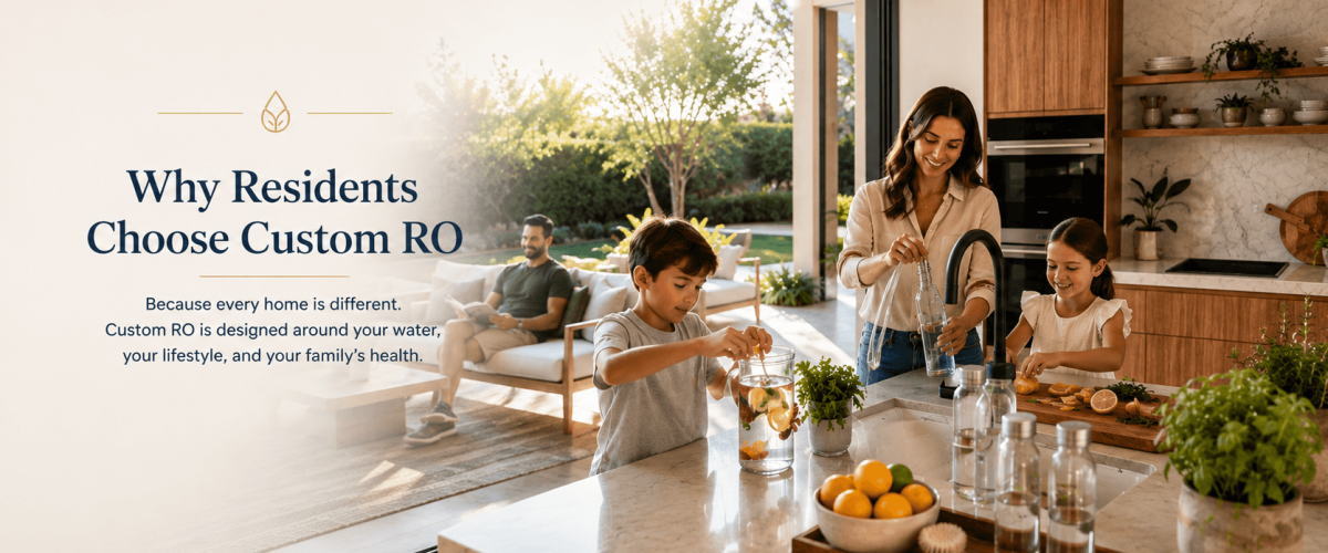 Why Residents Choose Custom RO Systems