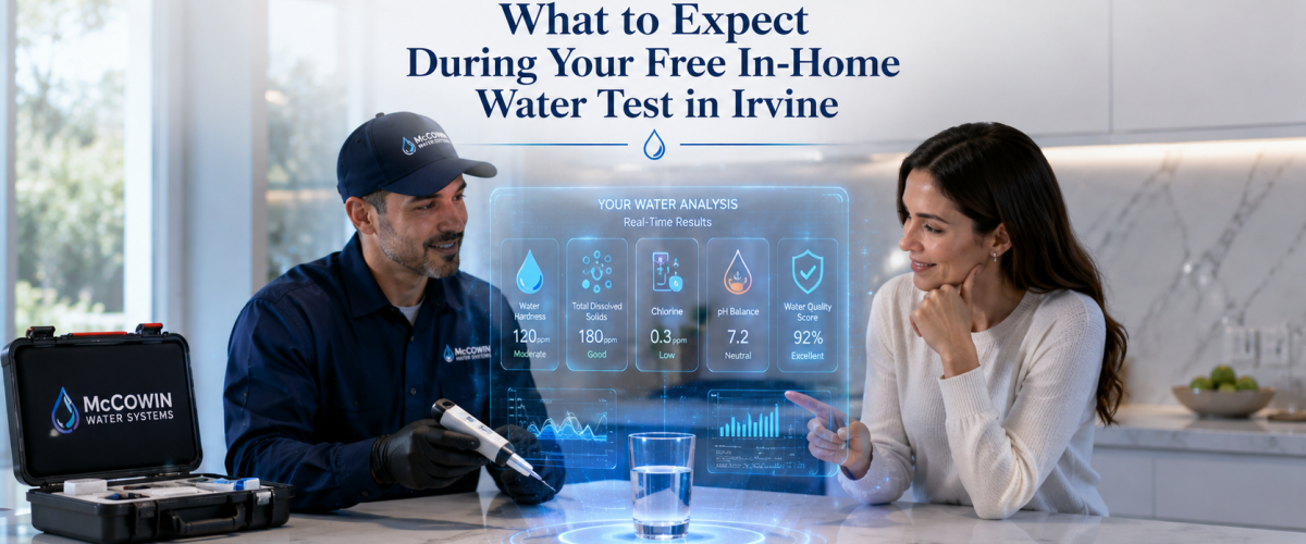 Your Free In-Home Water Test in Irvine Guide