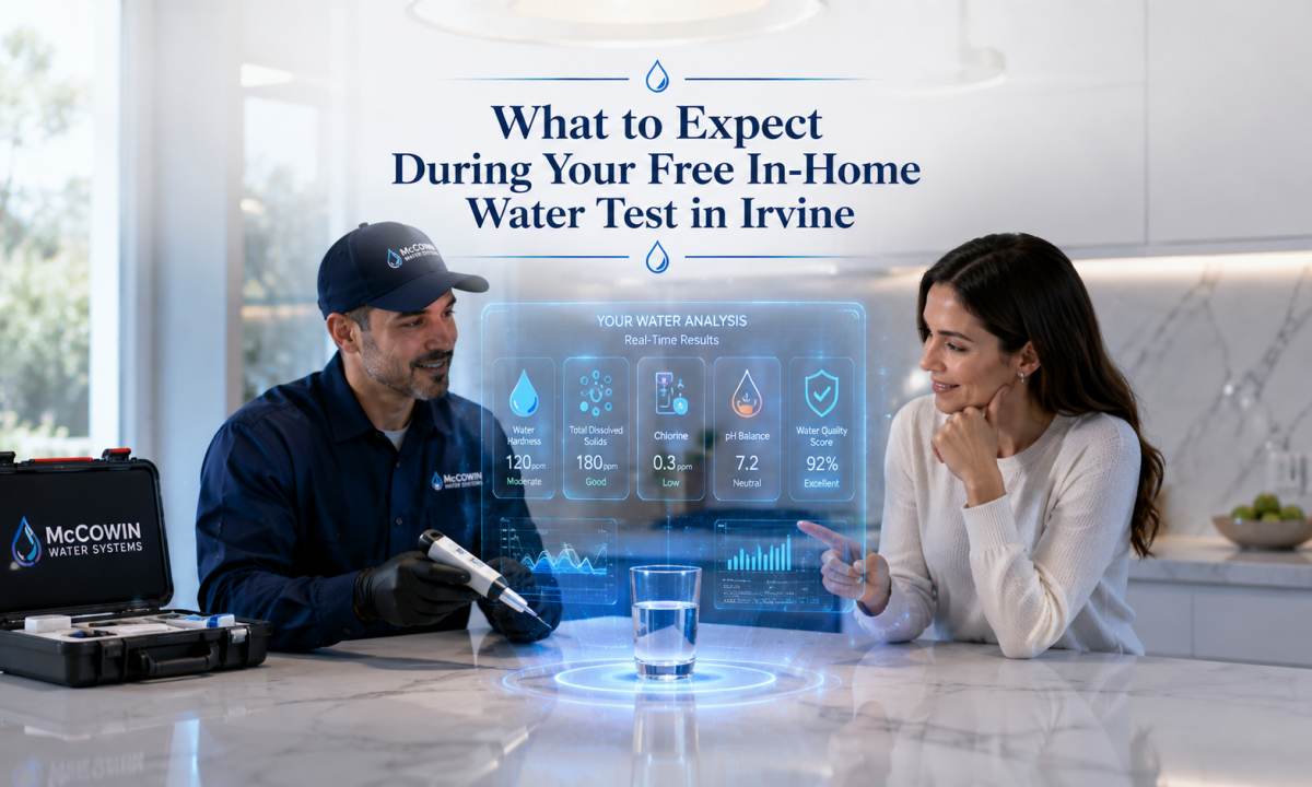 Your Free In-Home Water Test in Irvine Guide