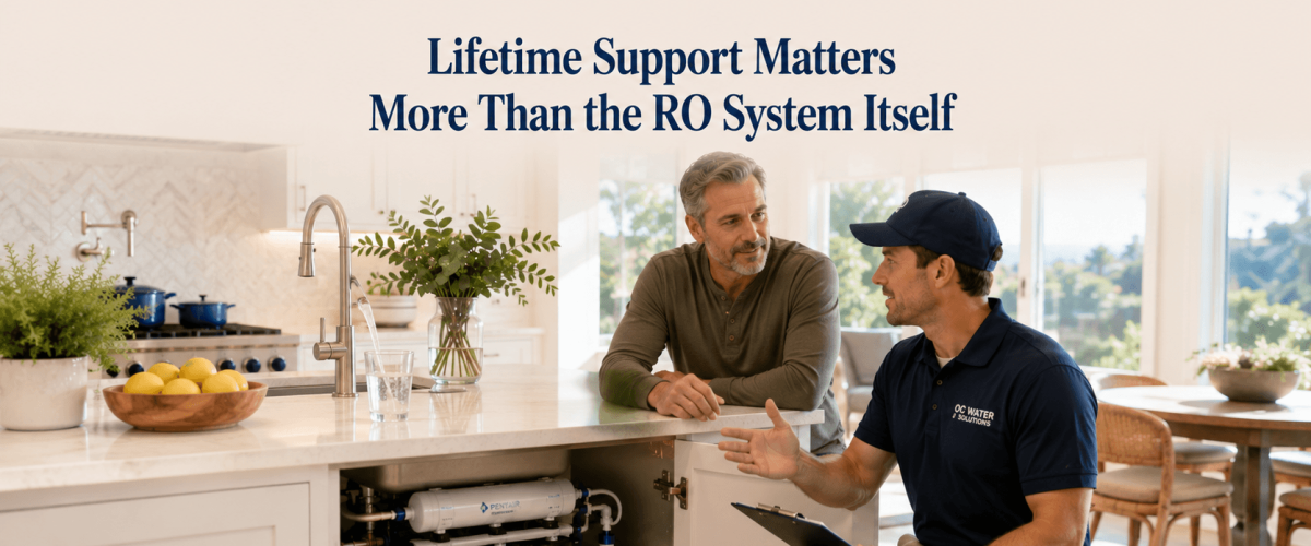 consultation with residential RO system focus