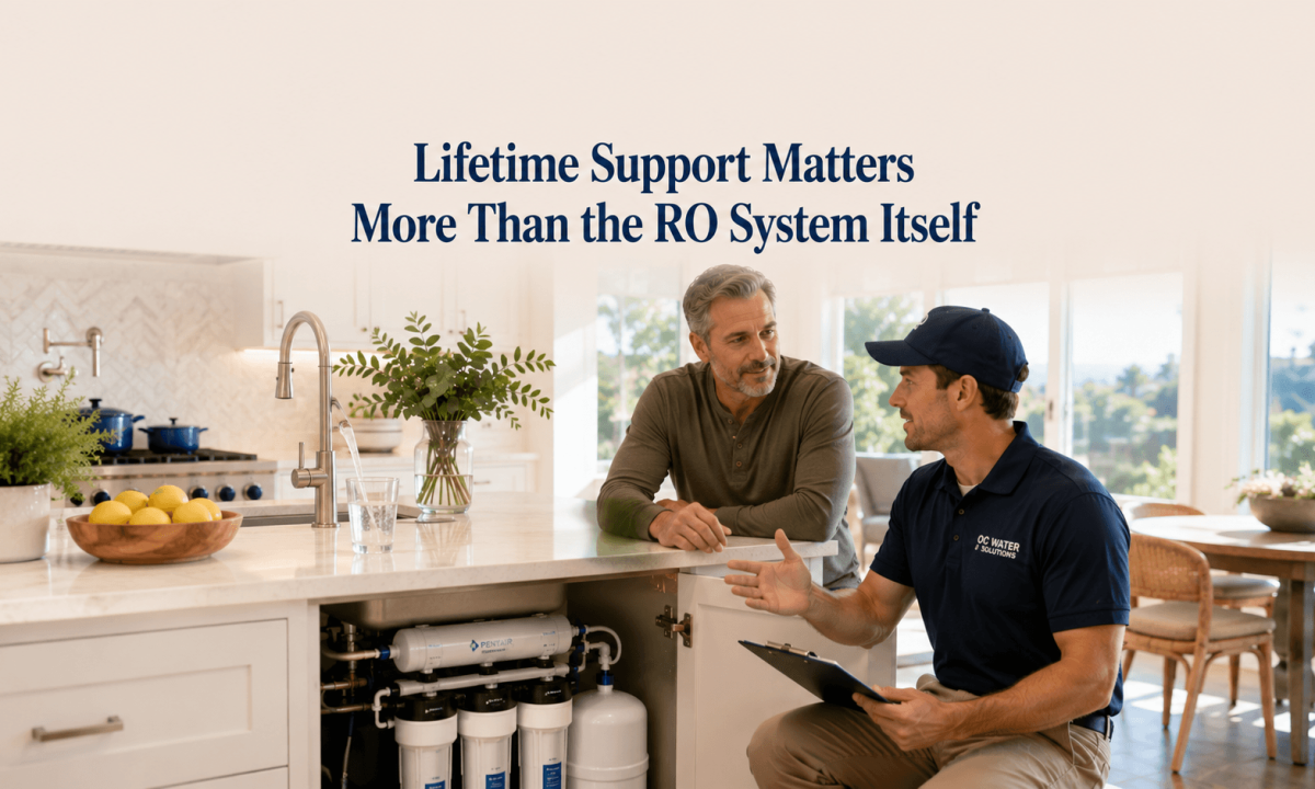 consultation with residential RO system focus