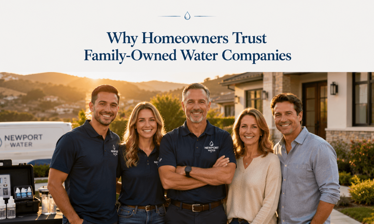 homeowners trust family owned water company