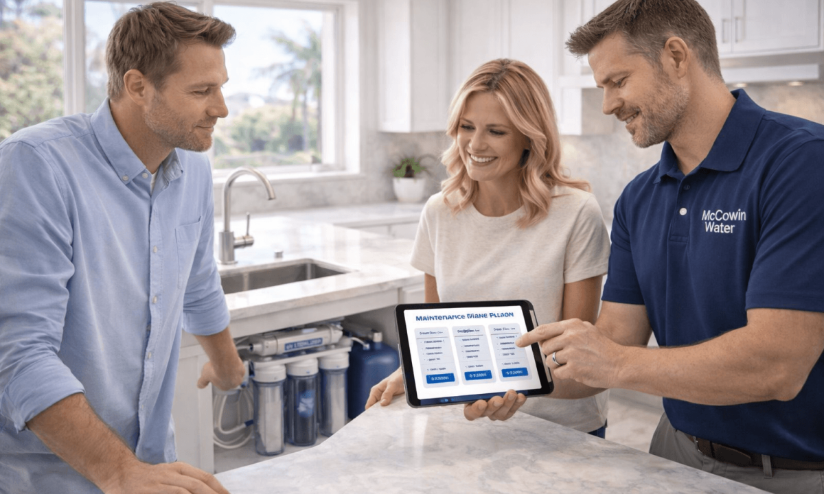 McCowin Water maintenance plans pricing