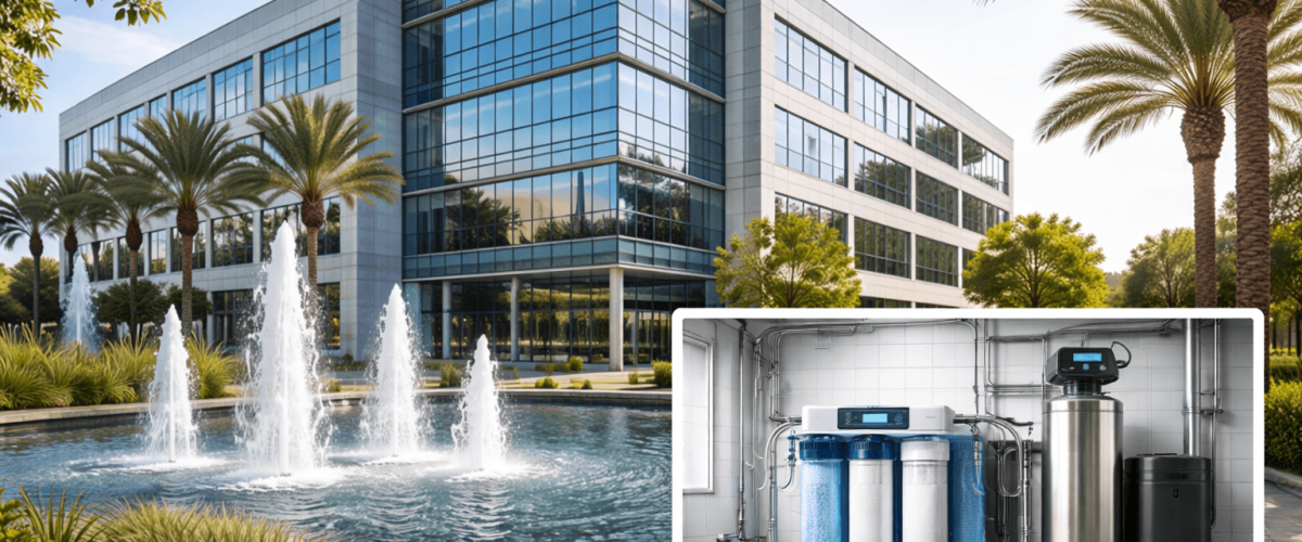 customized commercial water treatment system with maintenance