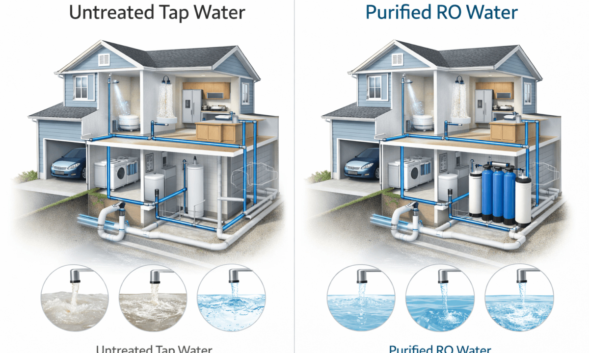 whole-home RO filtration